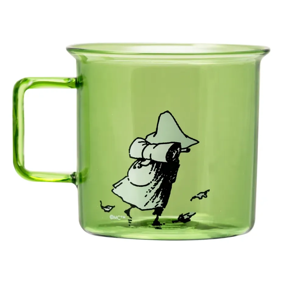 Tasse en verre Snufkin 35 cl, Vert