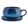Tasse et soucoupe Amera, Bleu