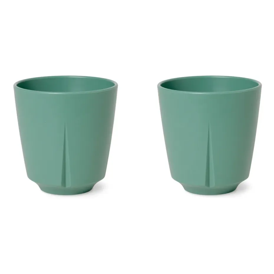Tasse Grand Cru Take 30 cl Lot de 2, Vert brouillard