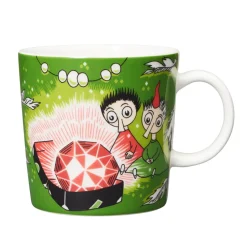 Tasse Moomin King's Ruby Thingumy & Bob, vert