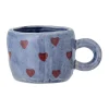 Tasse Nini 11,5 cl, Bleu-cœurs