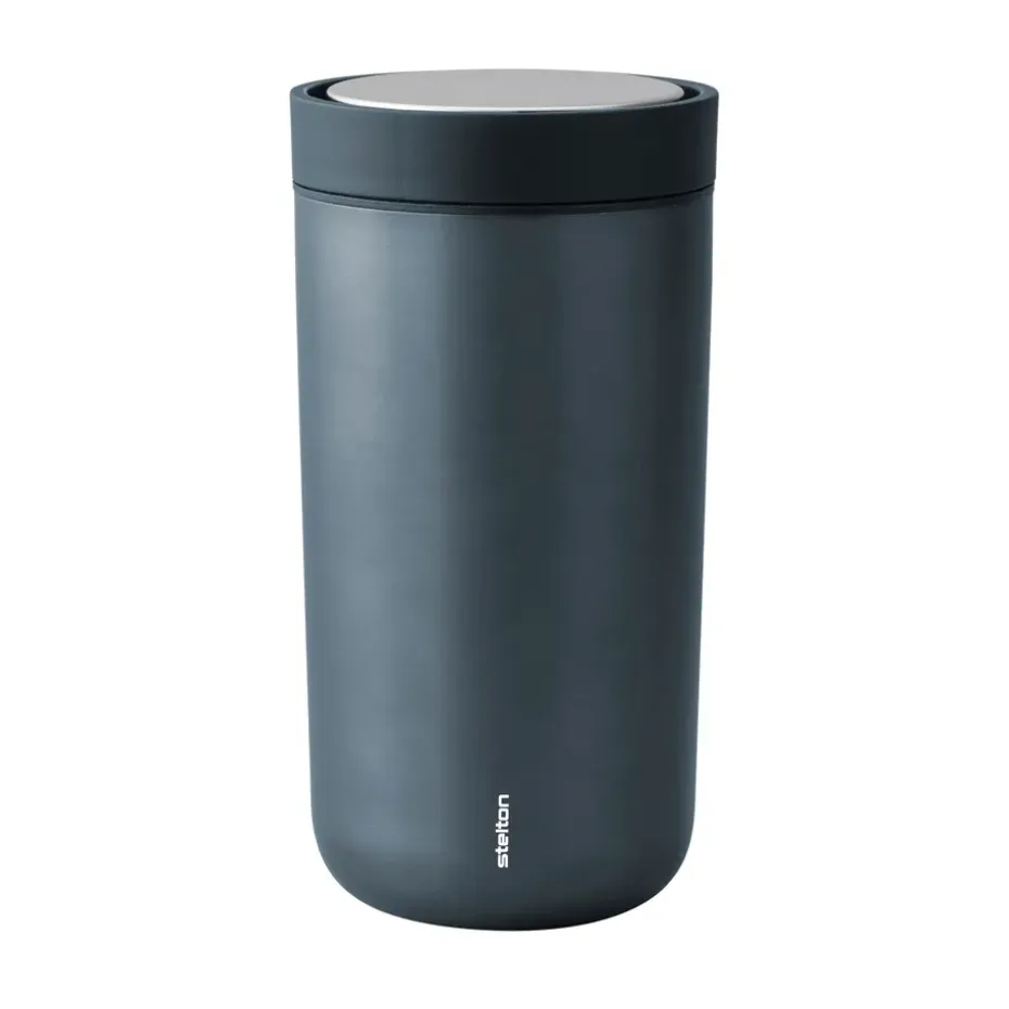 Tasse To Go Click 20 cl, Bleu foncé métallique