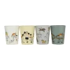 Tasses de collection Pippi Cirkus 15 cl, lot de 4, Multi