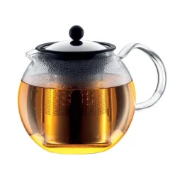 Théière Assam chrome, 1 L
