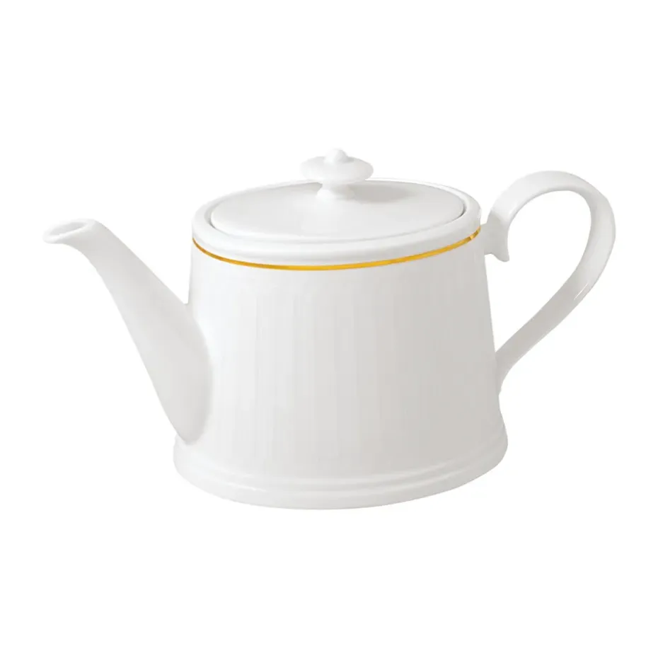 Théière Château Septfontaines 1,2 l, Blanc-or