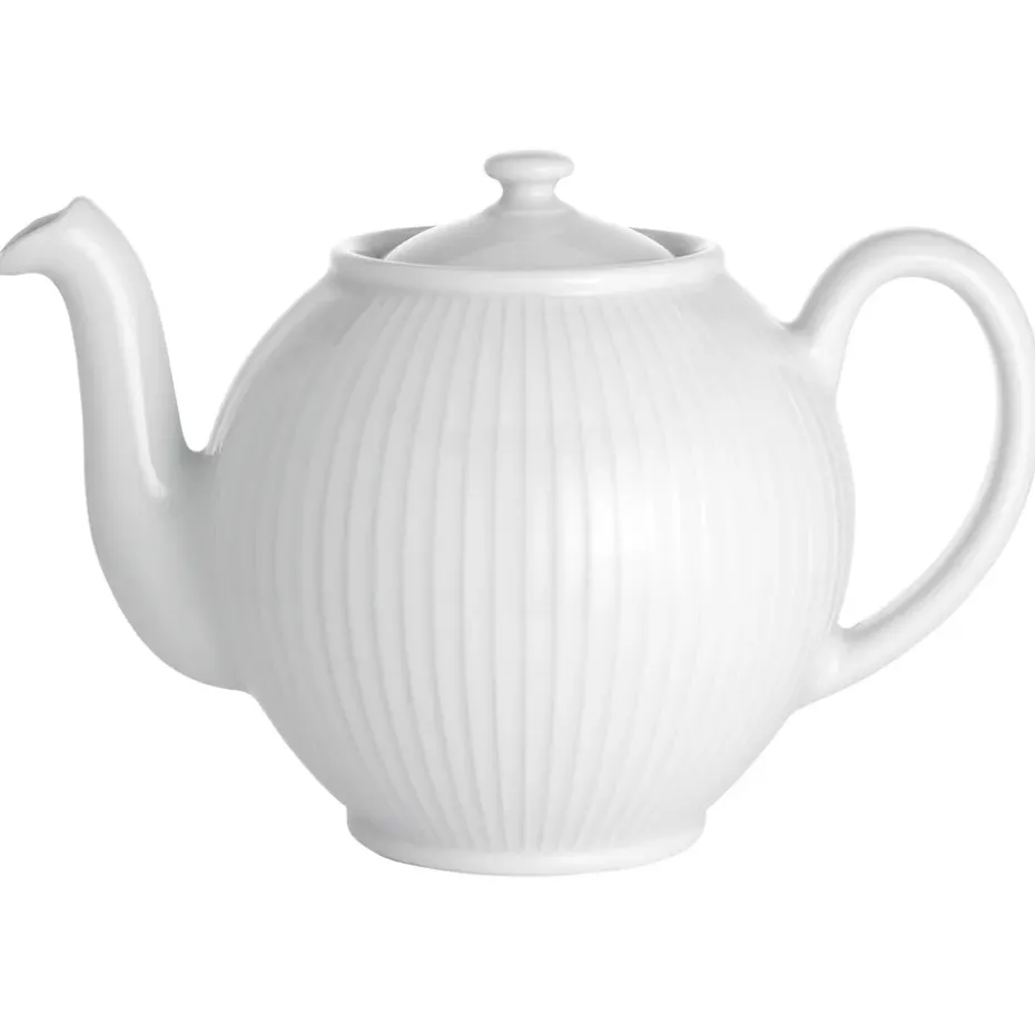 Théière Plissé 1,5 l, Blanc
