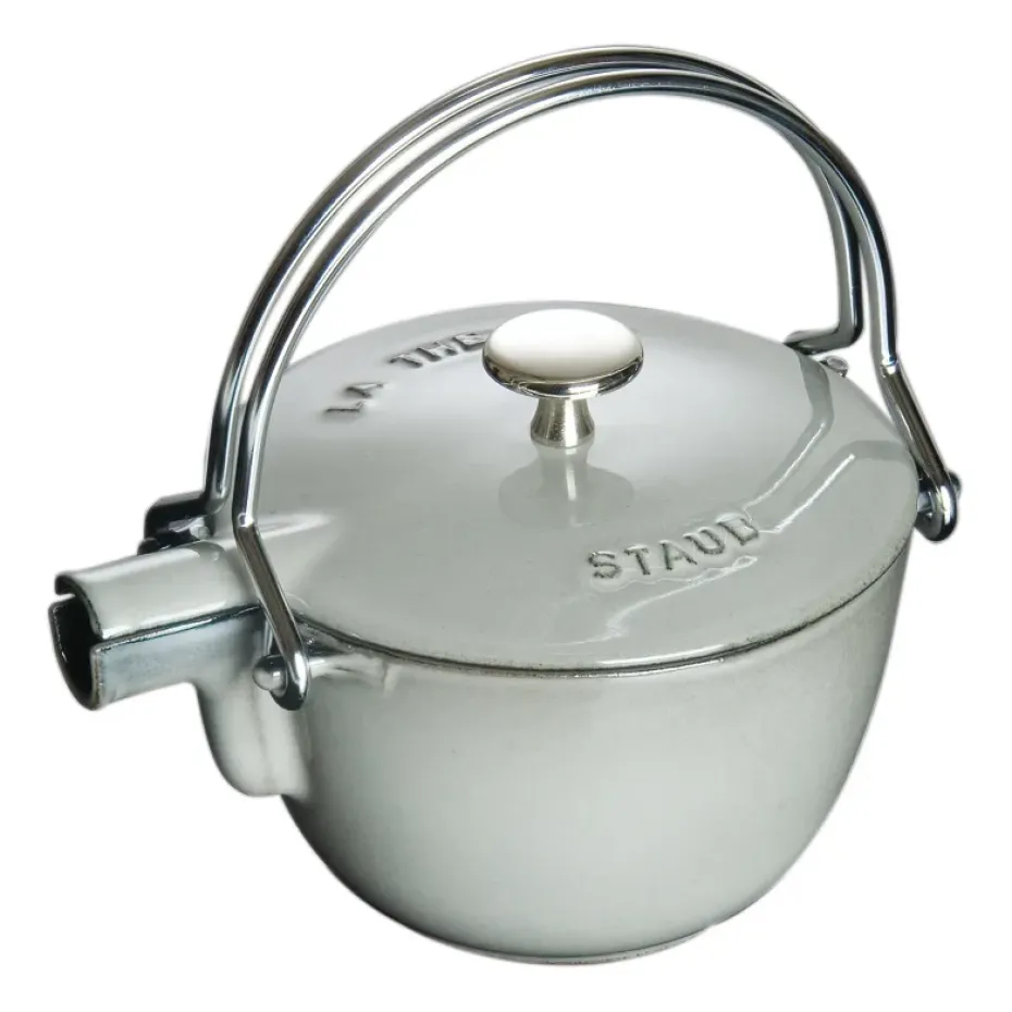Théière ronde Staub 1,15 L, Gris