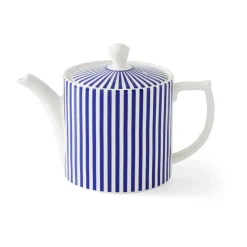 Théière Steccato 1,1 L, Bleu-blanc
