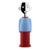 Tire-bouchon Alessandro M. , Bleu clair-rouge