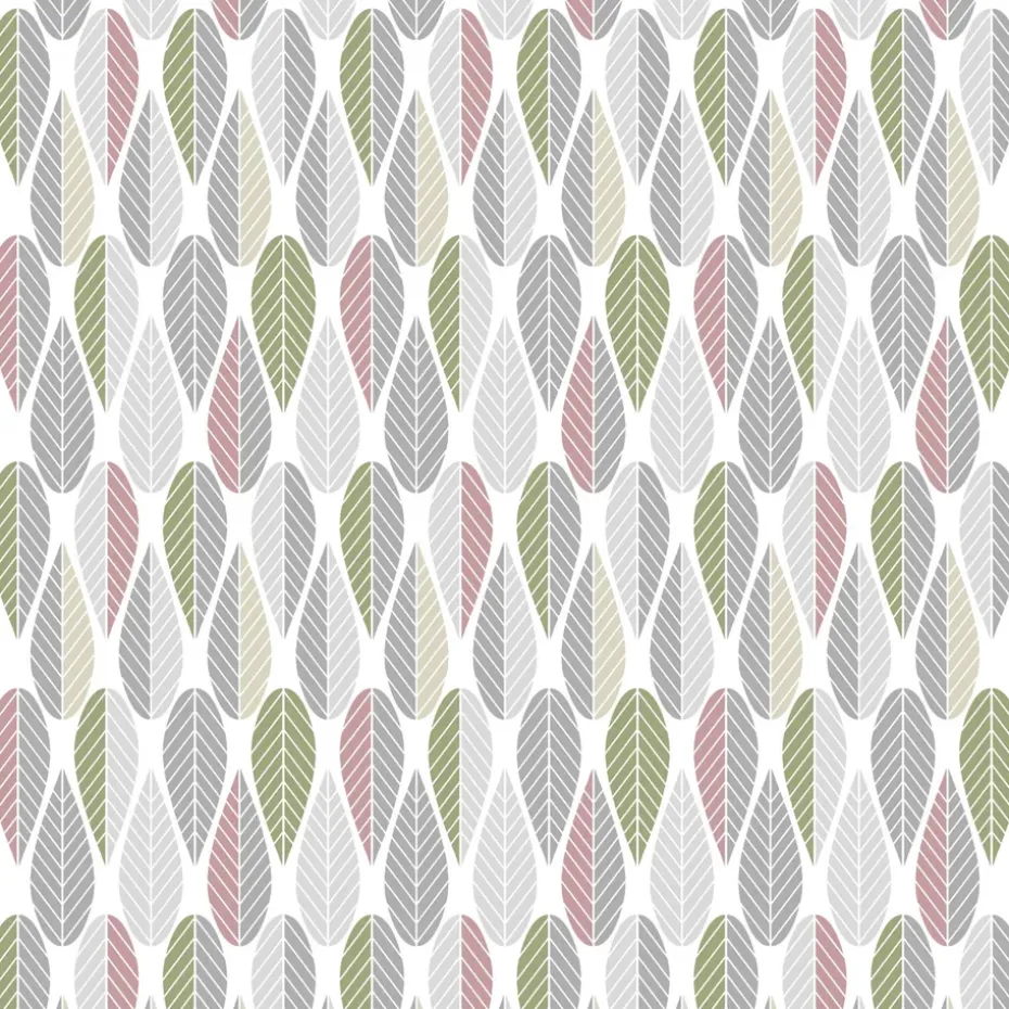 Tissu Blader, rose-gris-vert