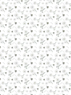 Tissu Blomstersurr, Beige