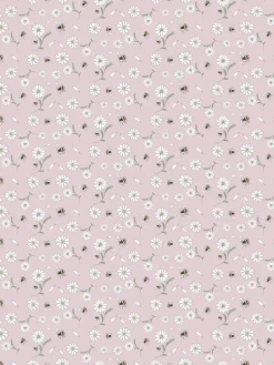 Tissu Blomstersurr, Rose