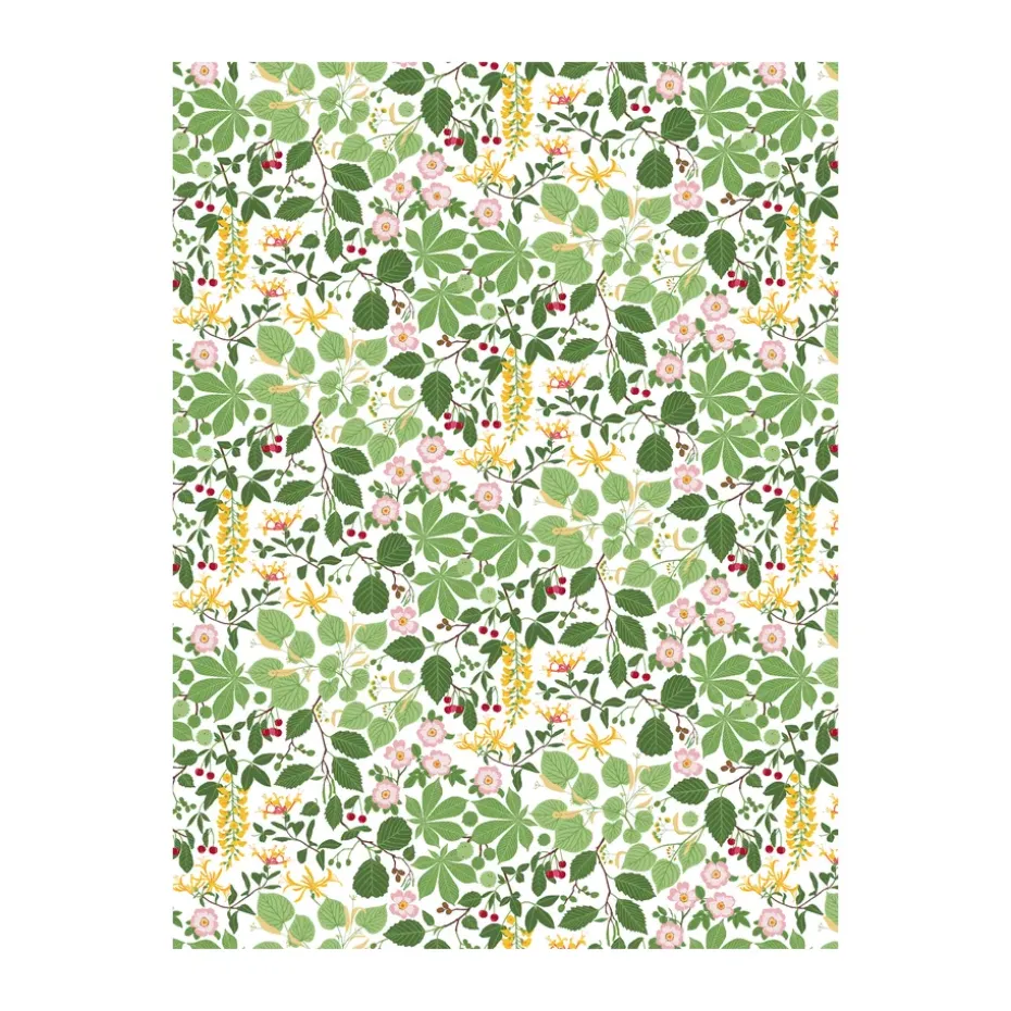 Tissu Haga, Vert