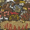 Tissu Jakten, marron
