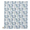 Tissu Picknick, Bleu-beige