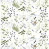 Tissu Rönnerdahl, Blanc cassé-vert