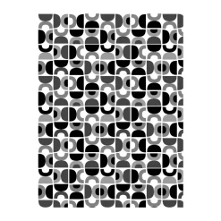 Tissu Spiraldans, Gris