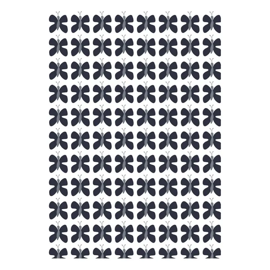 Toile cirée Fjäril Mini, Bleu