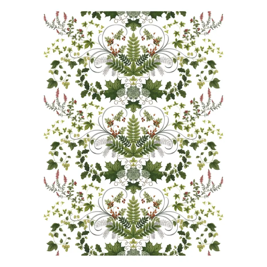 Toile cirée Lövsång, Vert