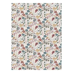 Toile cirée Lyckeflyckt, Rouille-marron