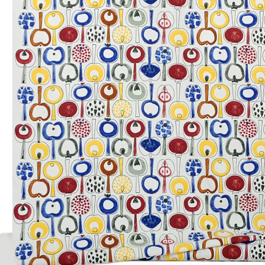 Toile cirée Pomona, multicolore