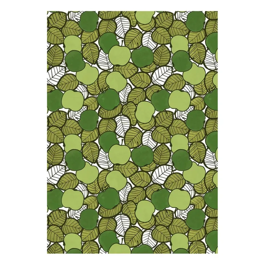 Toile cirée Päppel, Vert