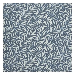 Toile cirée Ramas, Bleu foncé-blanc
