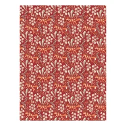 Toile cirée Stjärnspeja, Rouge