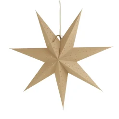 Étoile de l'Avent Stella beige, Ø 60 cm