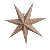 Étoile de l'Avent Stella moka, Ø 60 cm