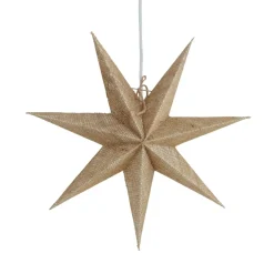 Étoile de l'Avent Vera Ø 44 cm, Jute