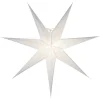 Étoile de Noël Greta blanc, 80 cm