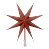 Étoile de sapin Ø30 cm, Pompeian red