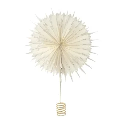 Étoile supérieure Dusk, Blanc, Ø10 cm