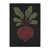 Torchon de cuisine Rödbeta 48x70 cm, Noir-rouge