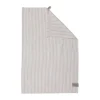 Torchon Ernst rayures fines 47x70 cm, Rayé beige-blanc