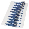 Torchon Hareng, blanc-bleu