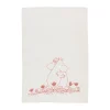 Torchon Mumin 50x70 cm, Amour blanc