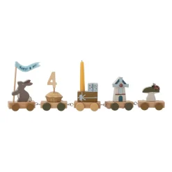 Train anniversaire Alfi 39 cm, Marron
