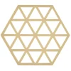 Triangles Dessous de plat 14x16 cm, Warm sand