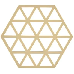 Triangles Dessous de plat 14x16 cm, Warm sand