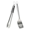 Ustensiles barbecue Markus BBQ 2 pièces 10x43 cm, Argenté