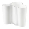 Vase Alvar Aalto blanc opale, 120 mm