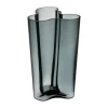 Vase Alvar Aalto gris foncé, 251 mm