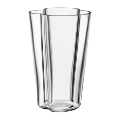 Vase Alvar Aalto transparent, 220 mm