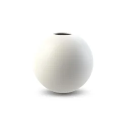Vase blanc Ball, 8 cm
