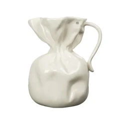 Vase Crumple, Blanc
