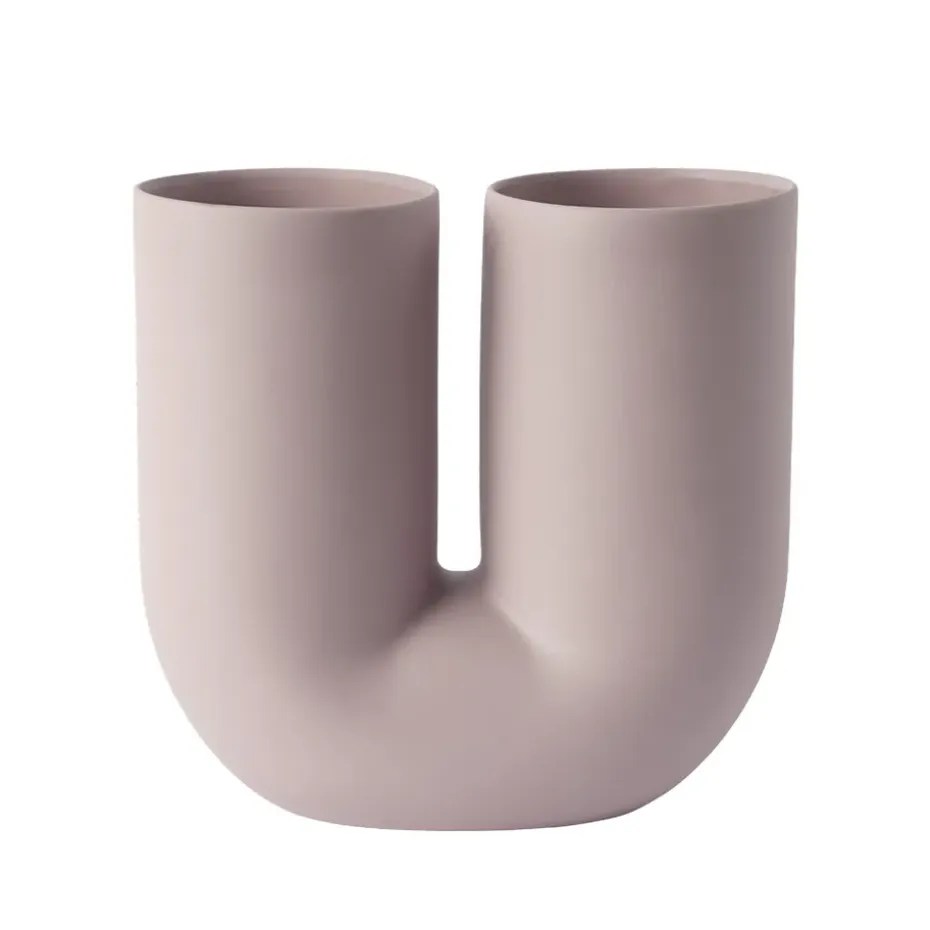 Vase Kink 26 cm, Dusty lilac