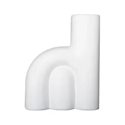 Vase Rope petit, White