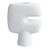 Vase Tribal mini, Crème